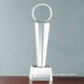 Pillar Award Crystal Trophy